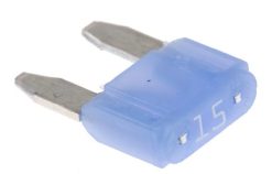 Mini Blade Fuse Blue 15Amp